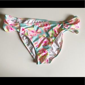 VS PINK Floral Bikini Bottoms